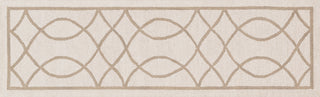 Loloi Stephanie SW-06 Ivory / Taupe Area Rug aerial 2-3 x 7-6
