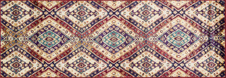 Loloi Sierra SB-02 Ivory / Multi Area Rug aerial 2-5 x 7-7