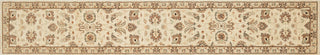 Loloi Majestic MM-02 Ivory/Gold Area Rug aerial 2-6 x 24