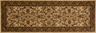 Loloi Stanley ST-03 Beige / Charcoal Area Rug aerial 2-6 x 7-9