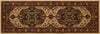 Loloi Stanley ST-07 Beige / Rust Area Rug aerial 2-6 x 7-9