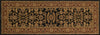 Loloi Stanley ST-11 Black / Rust Area Rug aerial 2-6 x 7-9