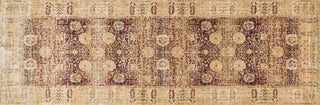 Loloi Anastasia AF-09 Red / Gold Area Rug aerial 2-7 x 8