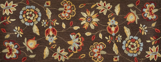 Loloi Summerton SRS02 Brown Area Rug aerial 2 x 5