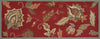 Loloi Summerton SRS07 Red Area Rug aerial 2 x 5
