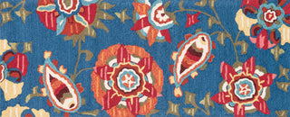 Loloi Summerton SRS21 Blue / Multi Area Rug aerial 2 x 5