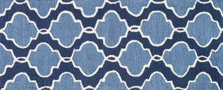 Loloi Summerton SRS22 Navy / Blue Area Rug aerial 2 x 5