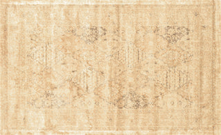 Loloi Nyla NY-22 Light Gold Area Rug aerial 3-3 x 5-3