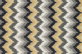 Loloi Francesca FC-22 Grey / Multi Area Rug aerial 3-6 x 5-6