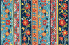 Loloi Francesca FC-23 Blue / Multi Area Rug aerial 3-6 x 5-6