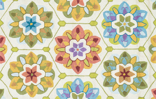 Loloi Juliana JL-13 Ivory / Multi Area Rug aerial 3-6 x 5-6