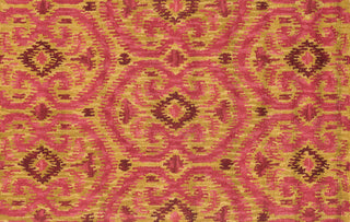 Loloi Milano ML-09 Gold / Berry Area Rug aerial 3-6 x 5-6