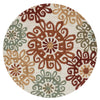 Loloi Gabriella GB-05 Multi Area Rug aerial 3 x 3 round