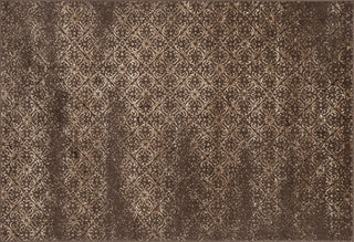 Loloi Elton EO-01 Brown / Beige Area Rug aerial 5-2 x 7-7