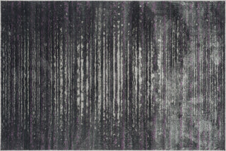 Loloi Elton EO-06 Pewter / Purple Area Rug aerial 5-2 x 7-7