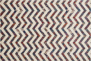 Loloi Sierra SB-04 Ivory / Multi Area Rug aerial 5-2 x 7-7