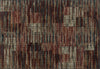 Loloi Vista VT-03 Rust / Multi Area Rug aerial 5-2 x 7-7