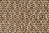 Loloi Vista VT-07 Ivory / Rust Area Rug aerial 5-2 x 7-7