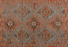 Loloi Izmir IZ-02 Spice / Charcoal Area Rug aerial 5-3 x 7-6