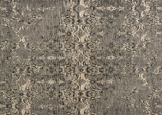 Loloi Izmir IZ-06 Charcoal / Neutral Area Rug aerial 5-3 x 7-6