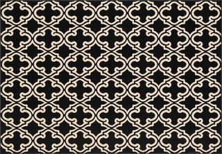 Loloi Goodwin GW-01 Black Area Rug aerial 5-3 x 7-7