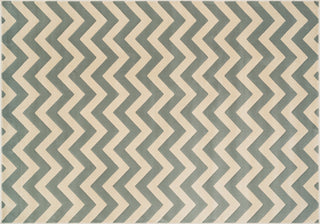 Loloi Goodwin GW-02 Ivory / Mist Area Rug aerial 5-3 x 7-7