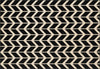 Loloi Goodwin GW-03 Black / Ivory Area Rug aerial 5-3 x 7-7