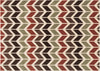 Loloi Shelton HSH01 Brown / Multi Area Rug aerial 5-3 x 7-7