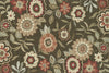 Loloi Francesca FC-02 Brown Area Rug aerial 5 x 7-6