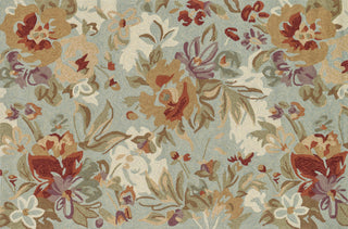 Loloi Francesca FC-05 Mist / Multi Area Rug aerial 5 x 7-6