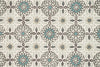 Loloi Francesca FC-31 Ivory/Metal Area Rug aerial 5 x 7-6