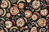 Loloi Francesca FC-52 Black / Multi Area Rug aerial 5 x 7-6