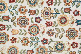 Loloi Francesca FC-56 Ivory / Multi Area Rug aerial 5 x 7-6