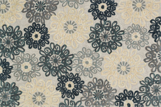 Loloi Gabriella GB-05 Slate Area Rug aerial 5 x 7-6