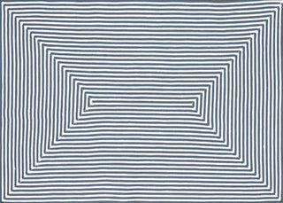 Loloi In/Out IO-01 Blue Area Rug aerial 5 x 7-6