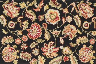 Loloi Juliana JL-06 Black Area Rug aerial 5 x 7-6