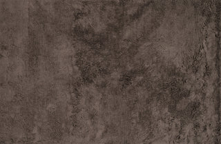 Loloi Mason Shag MH-01 Chocolate Area Rug aerial 5 x 7-6