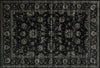Loloi Nyla NY-14 Black Area Rug aerial 5 x 7-6