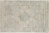 Loloi Nyla NY-15 Beige / Blue Area Rug aerial 5 x 7-6