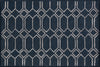 Loloi Panache PC-12 Indigo / Silver Area Rug aerial 5 x 7-6