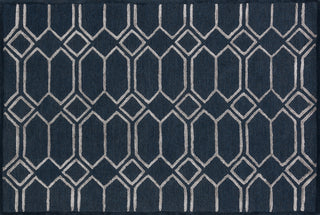 Loloi Panache PC-12 Indigo / Silver Area Rug aerial 5 x 7-6