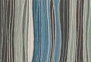 Loloi Panache PC-13 Grey / Blue Area Rug aerial 5 x 7-6