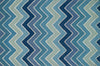 Loloi Panache PC-14 Blue / Multi Area Rug aerial 5 x 7-6
