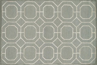 Loloi Panache PC-15 Sage / Ivory Area Rug aerial 5 x 7-6