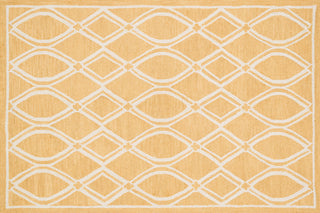 Loloi Stephanie SW-04 Gold / Ivory Area Rug aerial 5 x 7-6