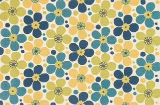 Loloi Summerton SRS16 Ivory / Blue Area Rug aerial 5 x 7-6