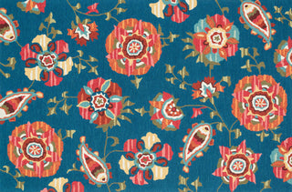 Loloi Summerton SRS21 Blue / Multi Area Rug aerial 5 x 7-6