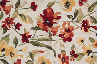 Loloi Summerton SRS23 Red / Yellow Area Rug aerial 5 x 7-6