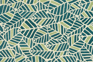 Loloi Tropez TZ-05 Blue / Green Area Rug aerial 5 x 7-6
