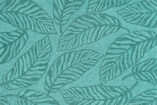 Loloi Tropez TZ-06 Aqua Area Rug aerial 5 x 7-6